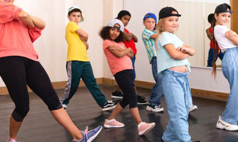 Kids Mini Hip-Hop and Jazz Combo Dance Classes at Dance Dimensions Studio in Grand Rapids, Michigan